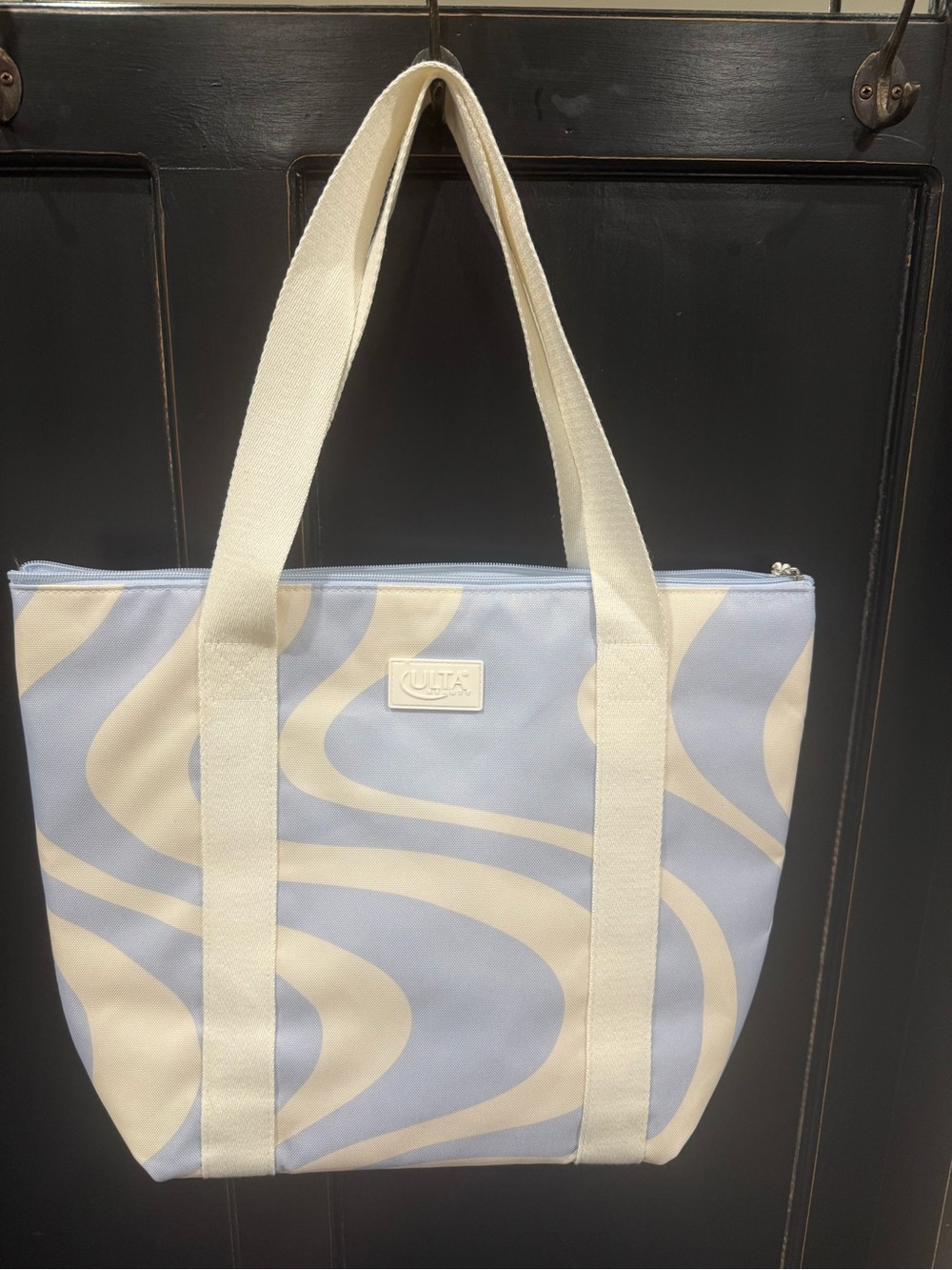 Ulta Beauty Light Blue & Cream Insulated Tote - Brand New